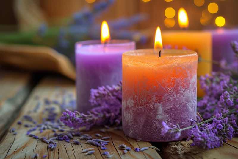 Feng shui for love aromatheraphy candle